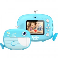 Kiddoboo FotoFun 2 Whale Compact Φωτογραφική Μηχανή Μπλε Kiddoboo FotoFun 2 Whale Compact Φωτογραφική Μηχανή Μπλε